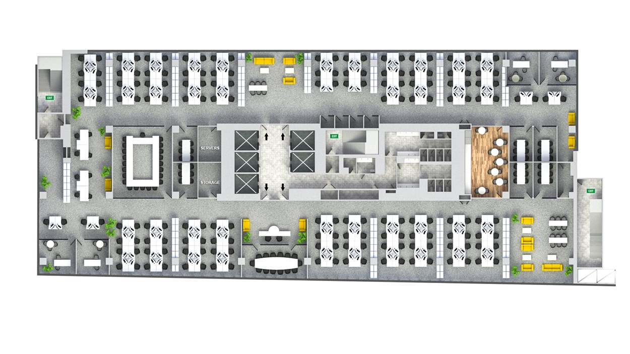 Typical Floor Plan -high density fit test